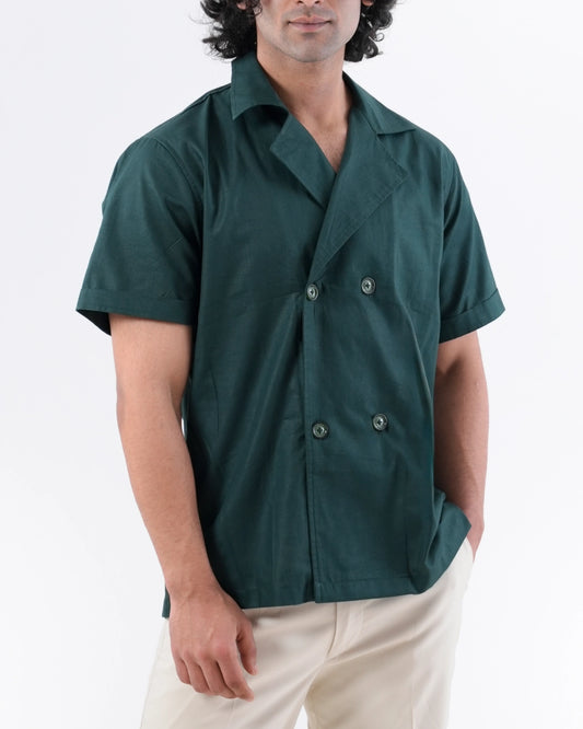 Summerweave Shirt - Forest Green