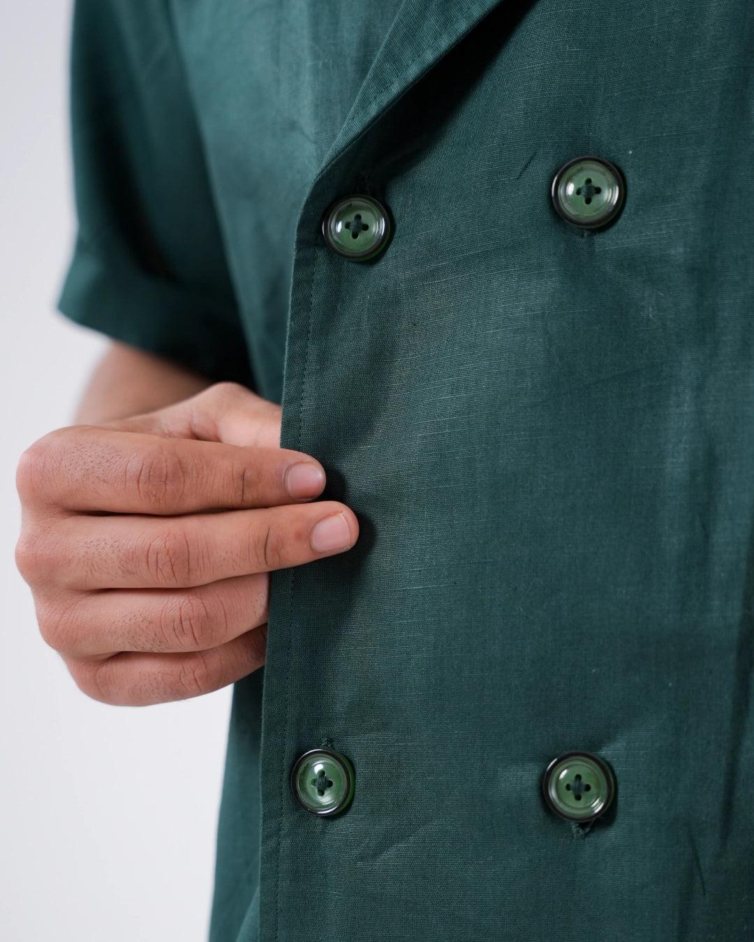 Summerweave Shirt - Forest Green
