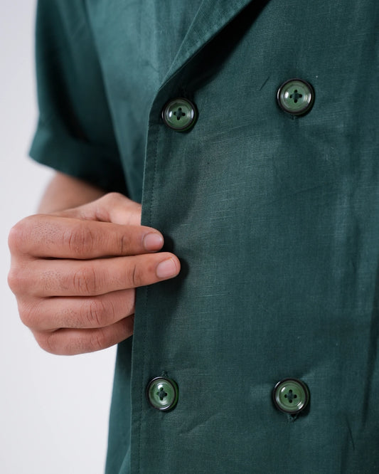 Summerweave Shirt - Forest Green