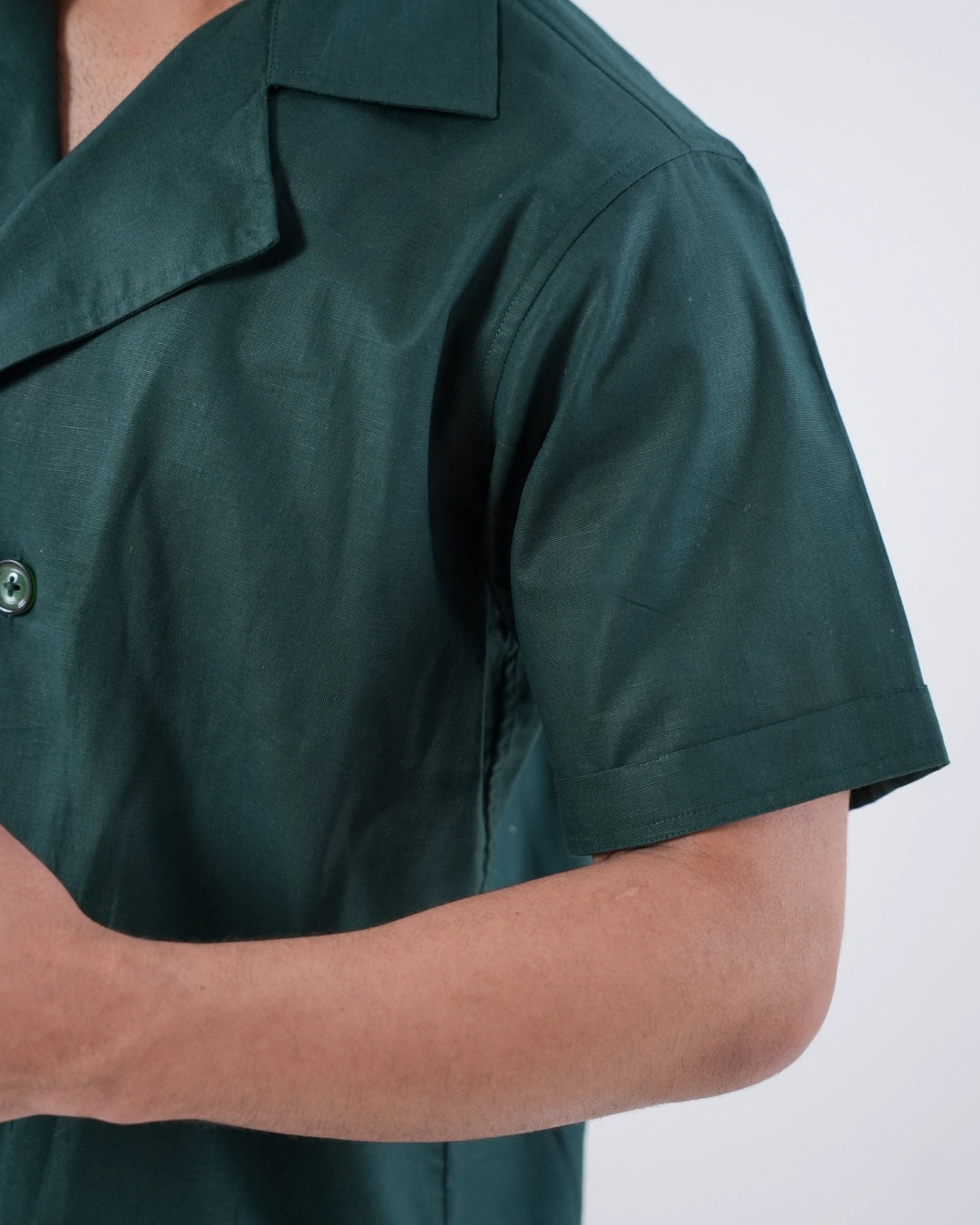 Summerweave Shirt - Forest Green