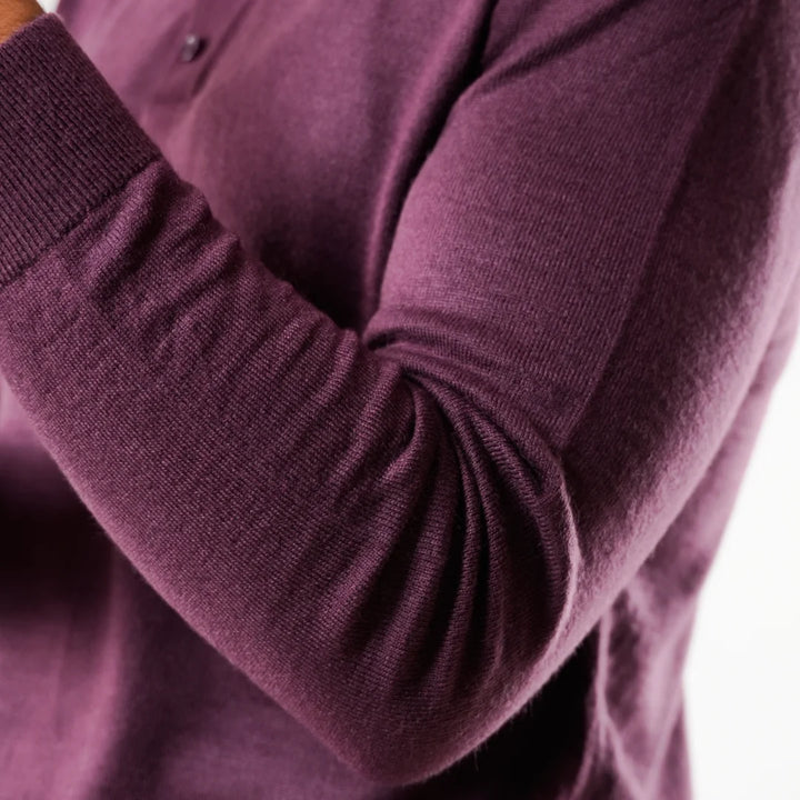 Autumn Pullover Shirt - Full Sleeves - Wine