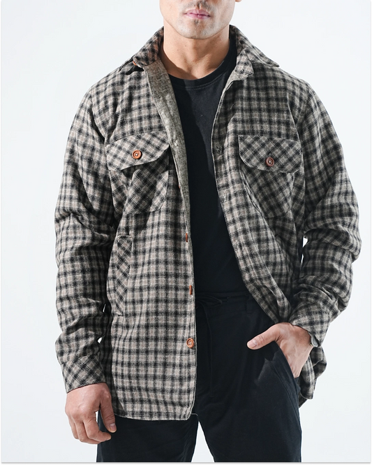 Shirt X Jacket- Dark Grey
