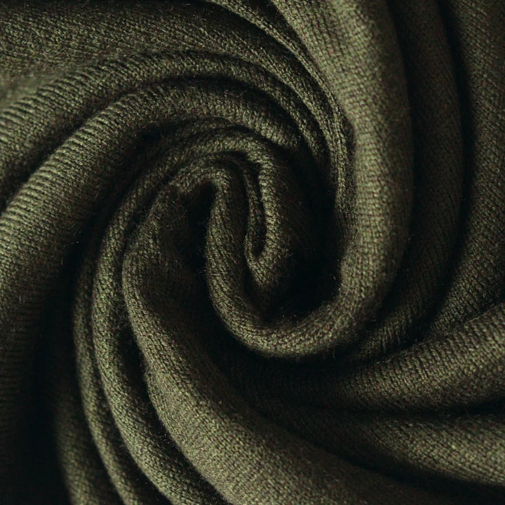 Autumn Pullover Shirt - Full Sleeves - Olive