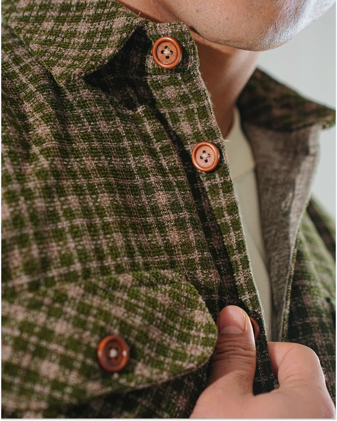 Shirt X Jacket- Forest Green