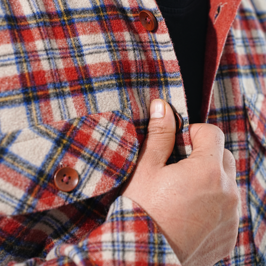 Shirt X Jacket-  Rust Orange