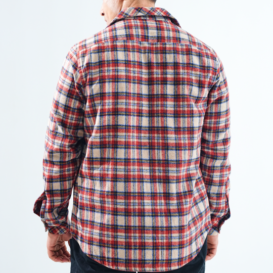 Shirt X Jacket-  Rust Orange