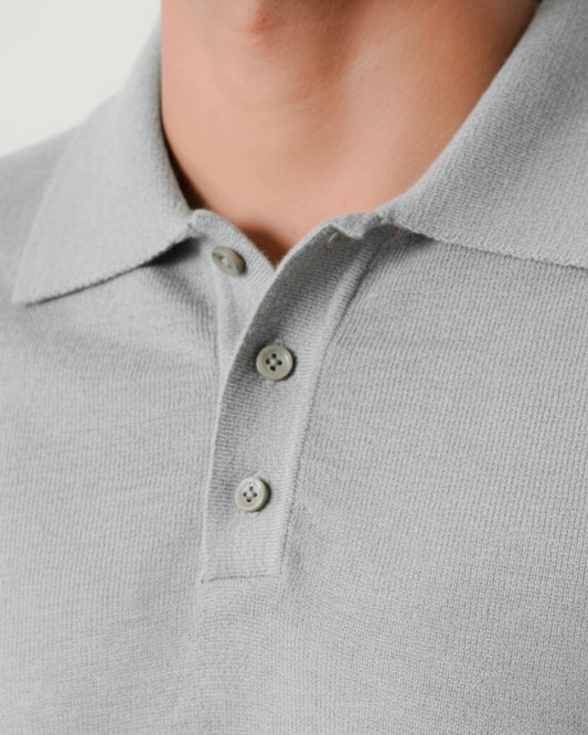 Autumn Pullover Shirt - Full Sleeves - Grey