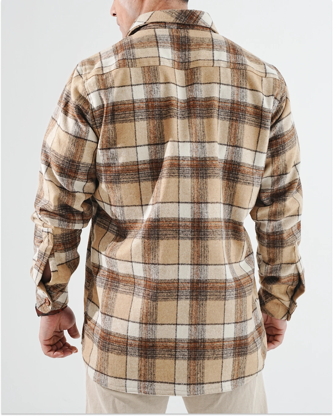 Shirt X Jacket- Light Brown