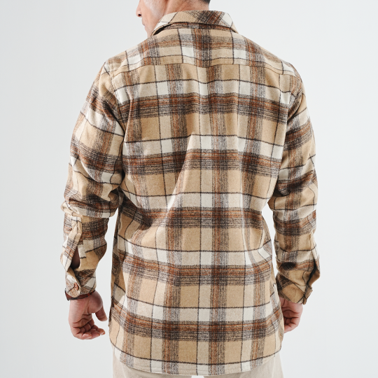 Shirt X Jacket- Light Brown