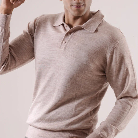 Autumn Pullover Shirt - Full Sleeves - Dusty Rose