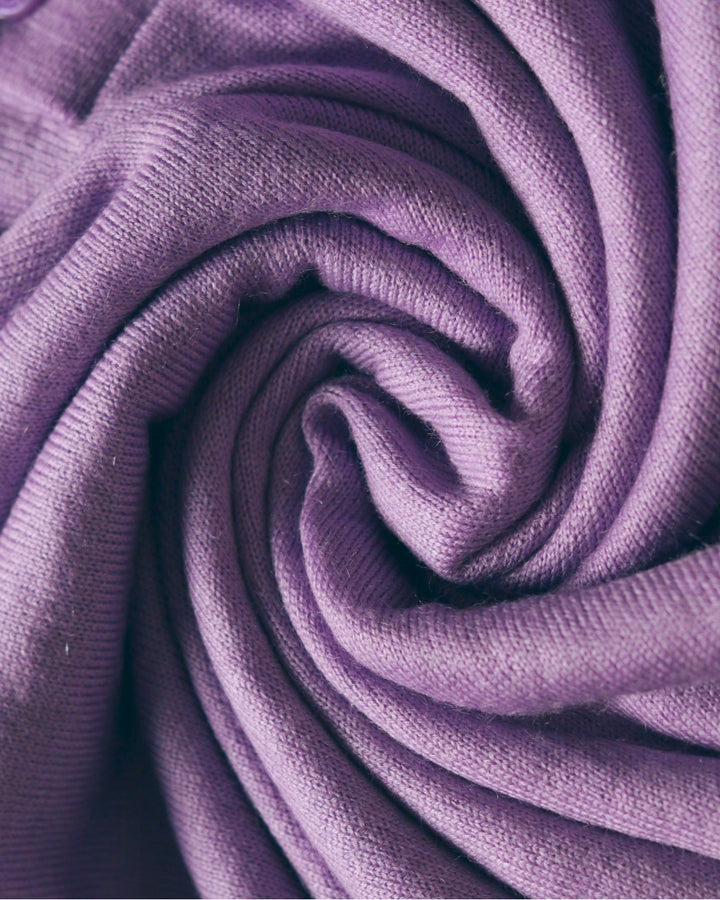 Autumn Pullover Shirt - Full Sleeves - Light Purple