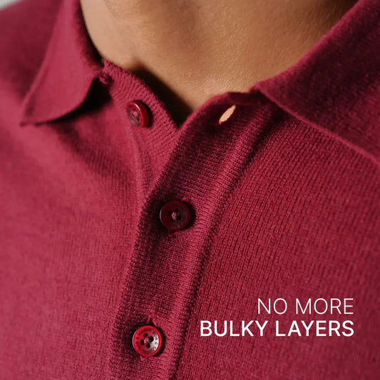 Autumn Pullover Shirt - Full Sleeves - Maroon