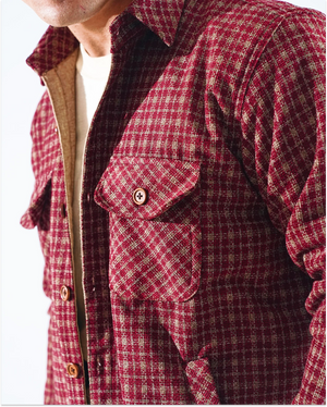 Red - Shirt X Jacket- Red