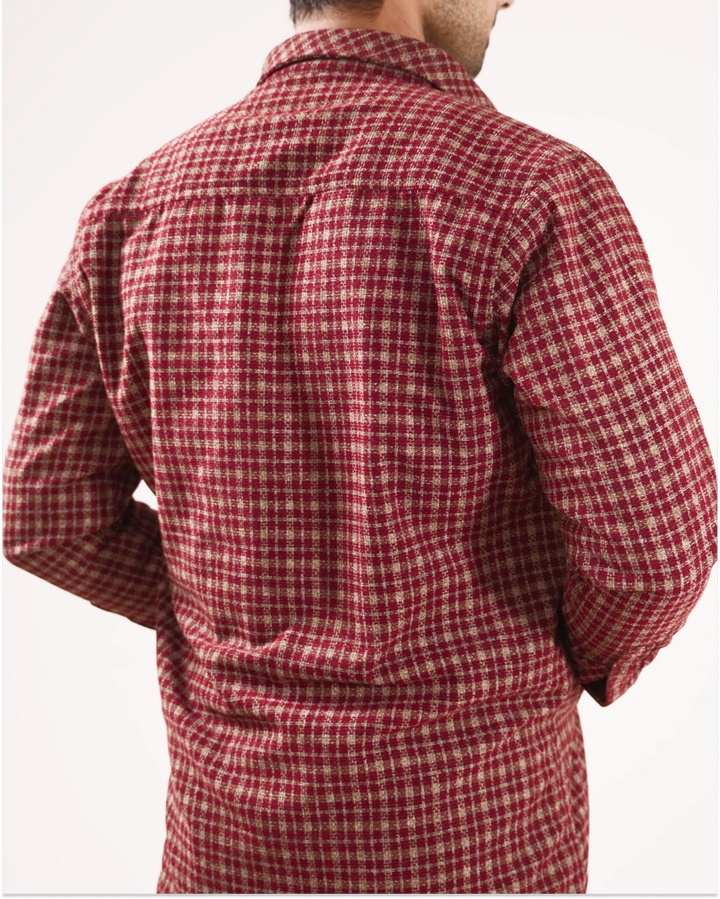 Shirt X Jacket- Red