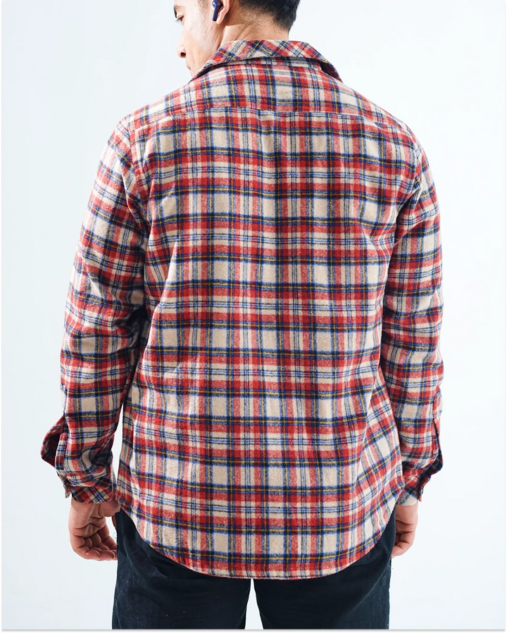 Shirt X Jacket-  Rust Orange