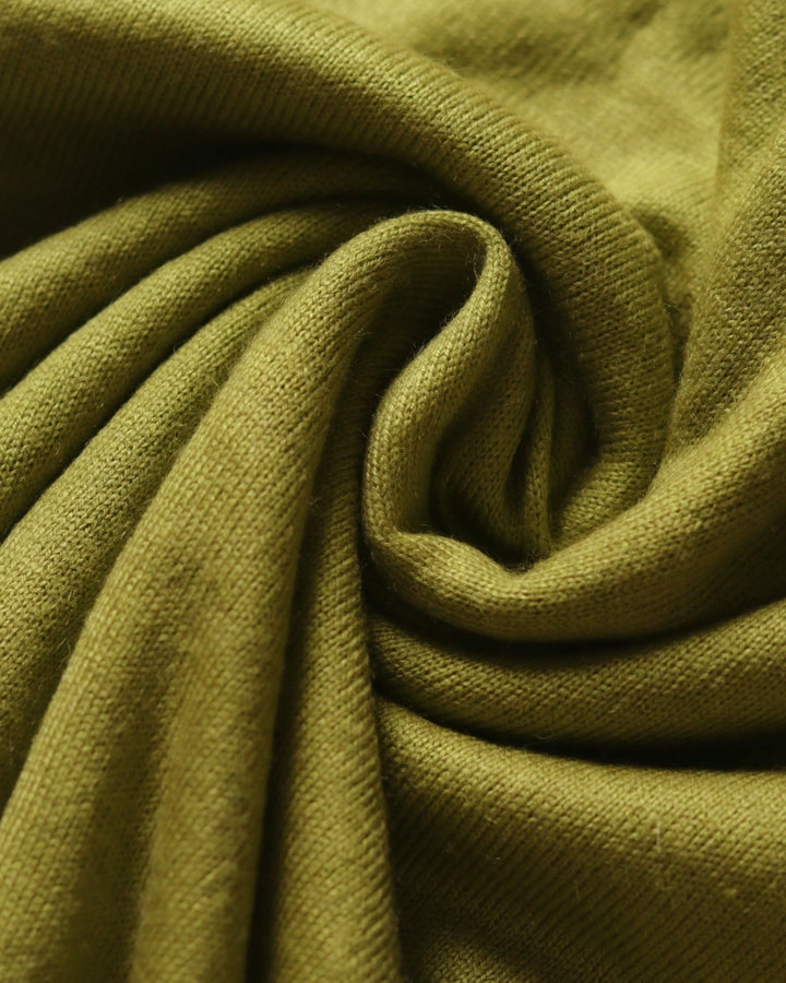 Autumn Pullover Shirt - Full Sleeves - Sage Green