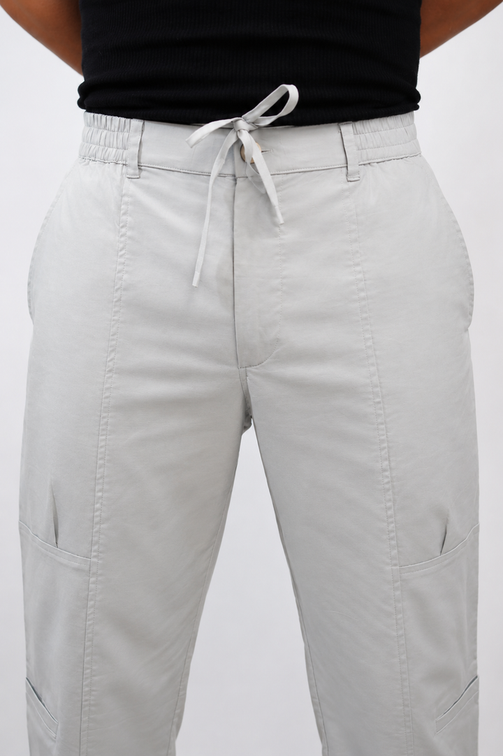 CHINOS X PYJAMAS -Grey 100% Cotton