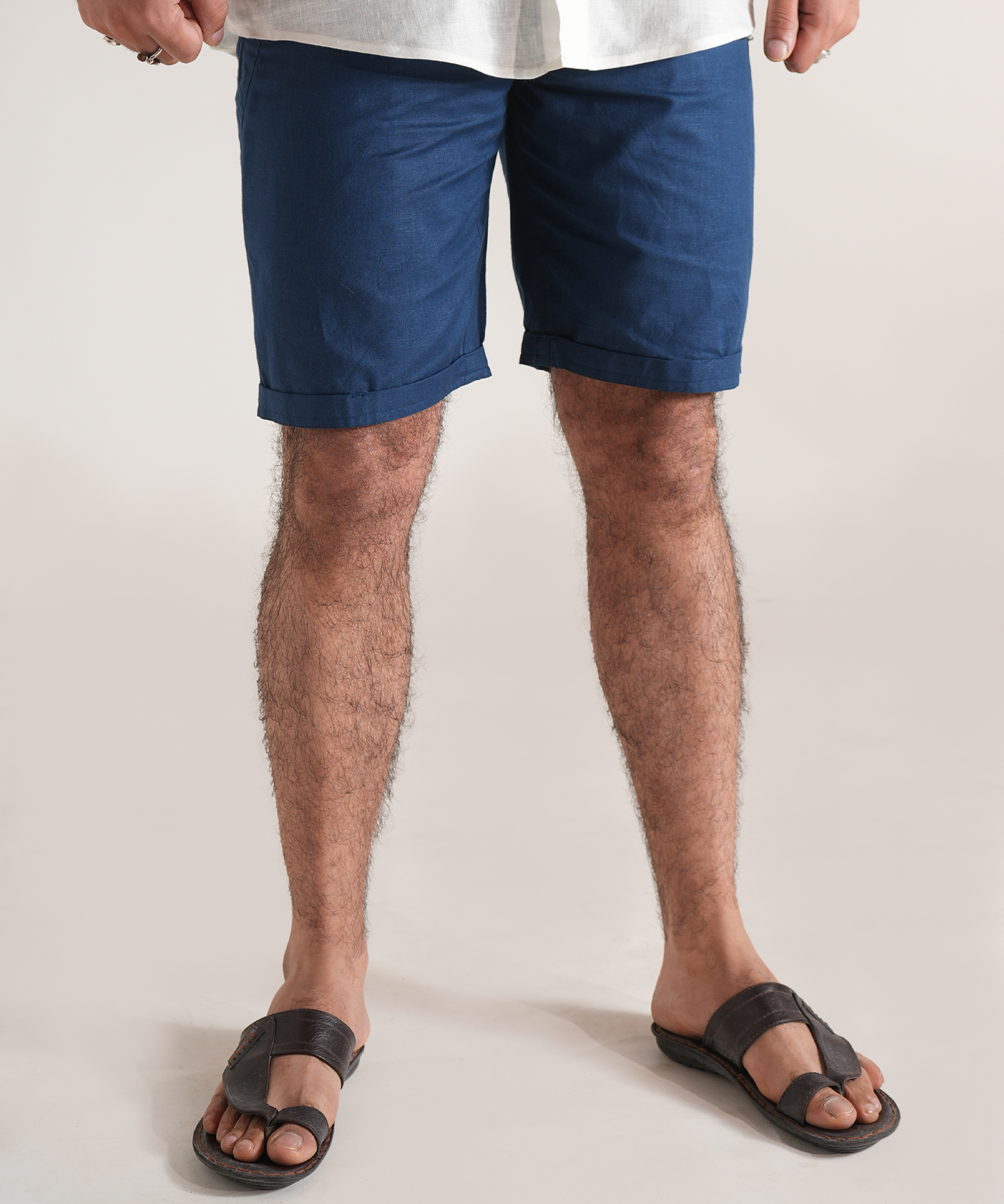 Yale Cotton Linen Shorts