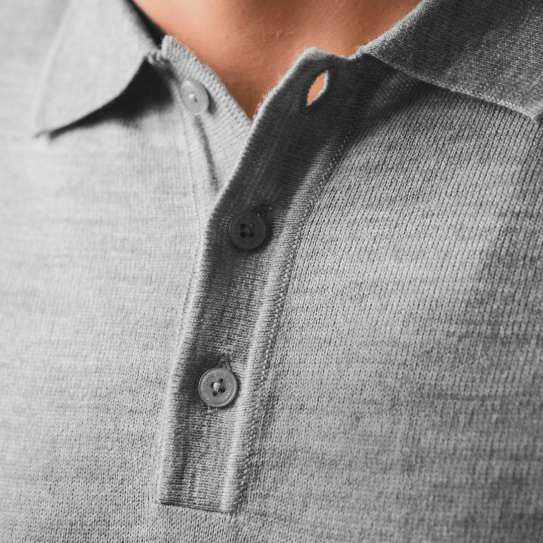 Autumn Pullover Shirt - Full Sleeves - Grey