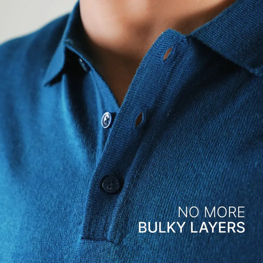 Autumn Pullover Shirt - Full Sleeves - Blue
