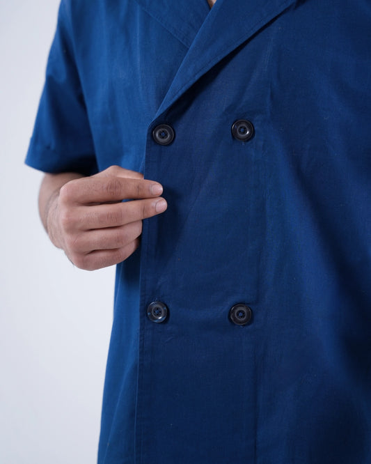 Summerweave Shirt - Navy Blue