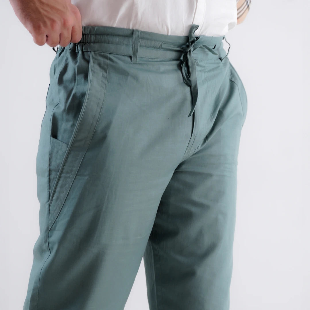 Turquoise Pants