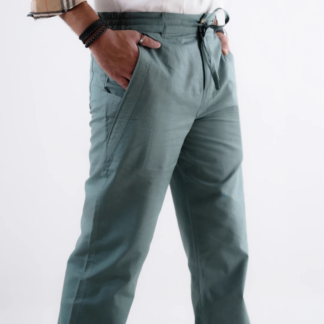 Turquoise Pants