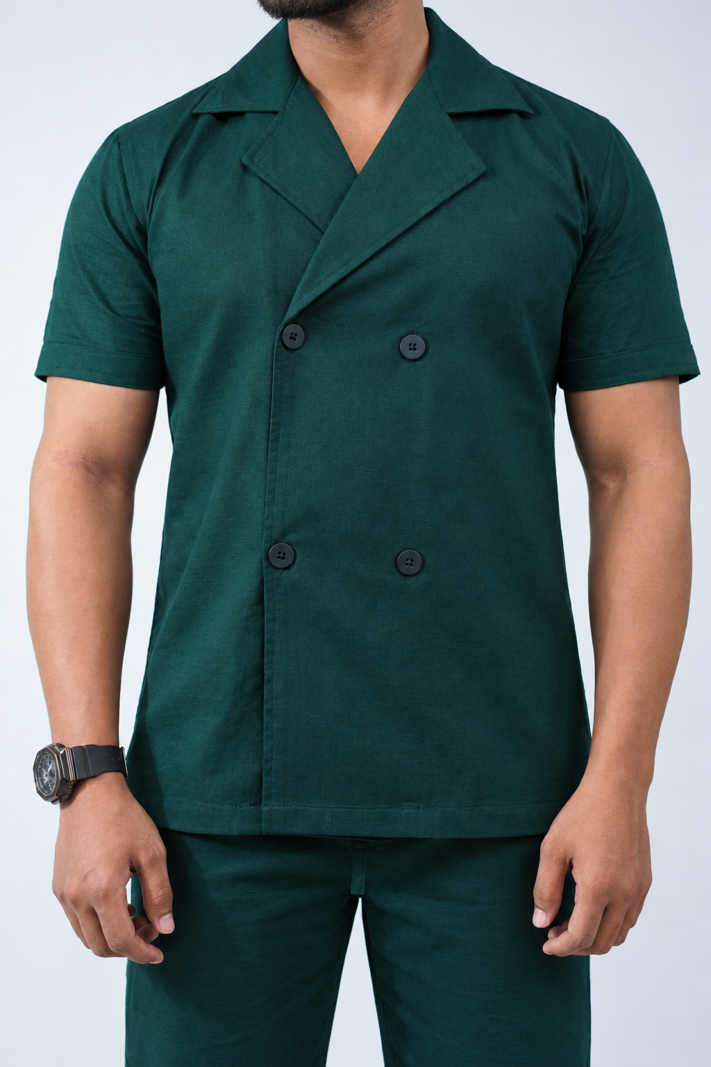 Forest Cotton Linen Coord Set