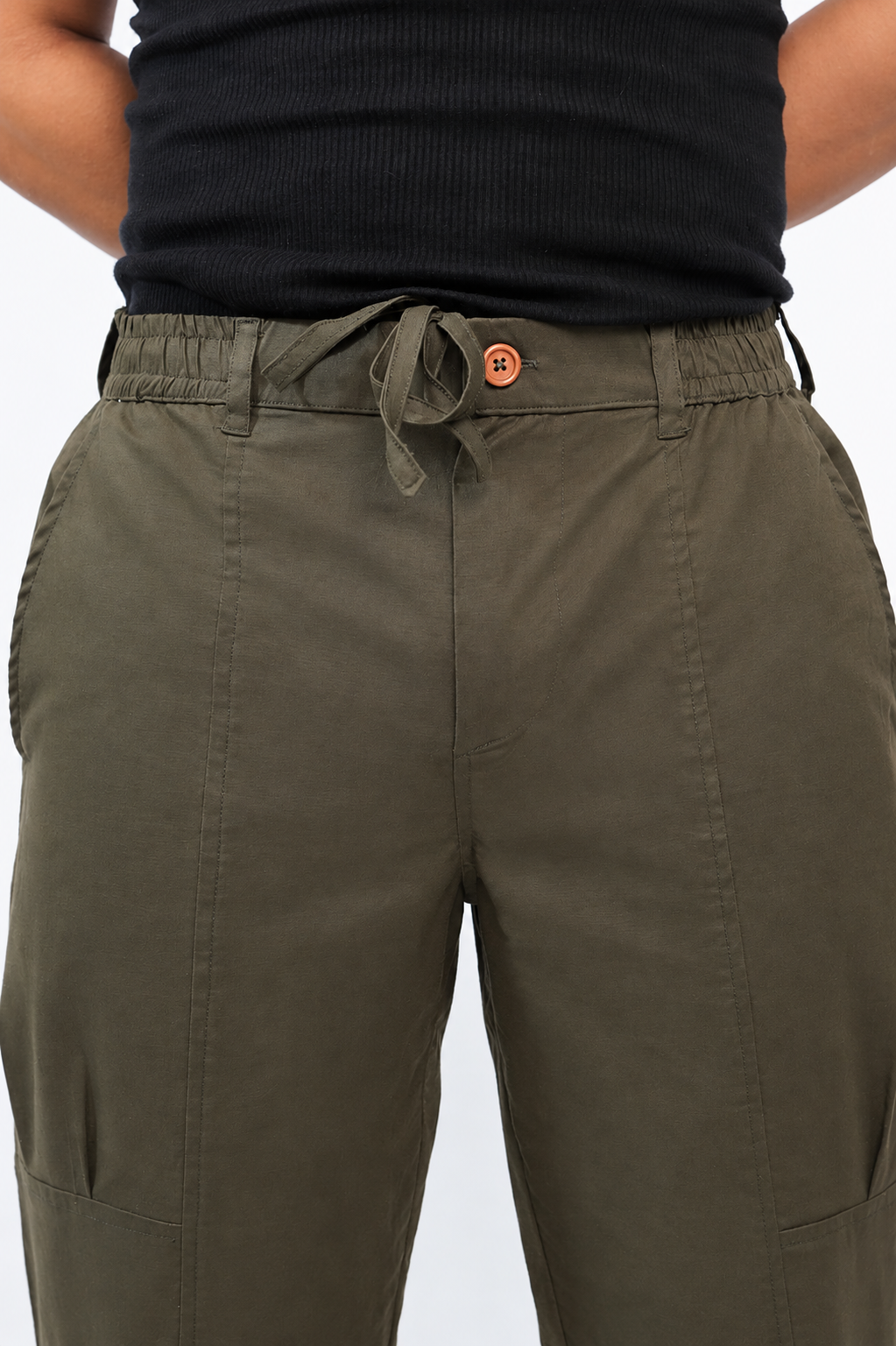 CHINOS X PYJAMAS -Green 100% Cotton