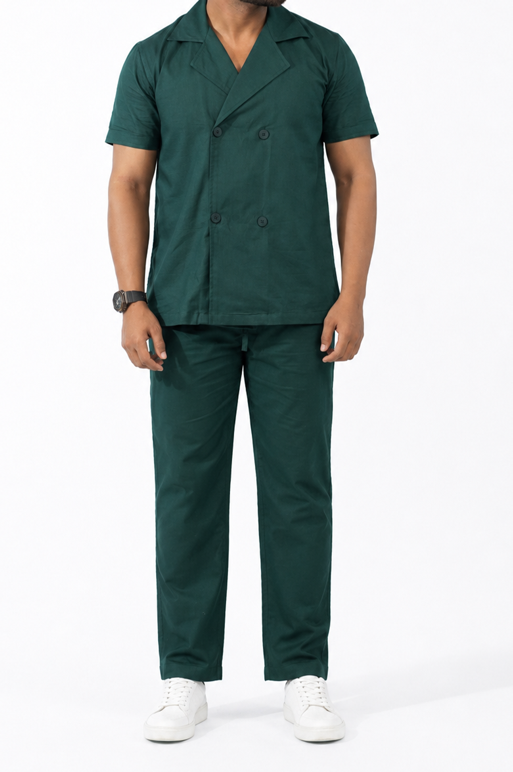 Forest Cotton Linen Coord Set