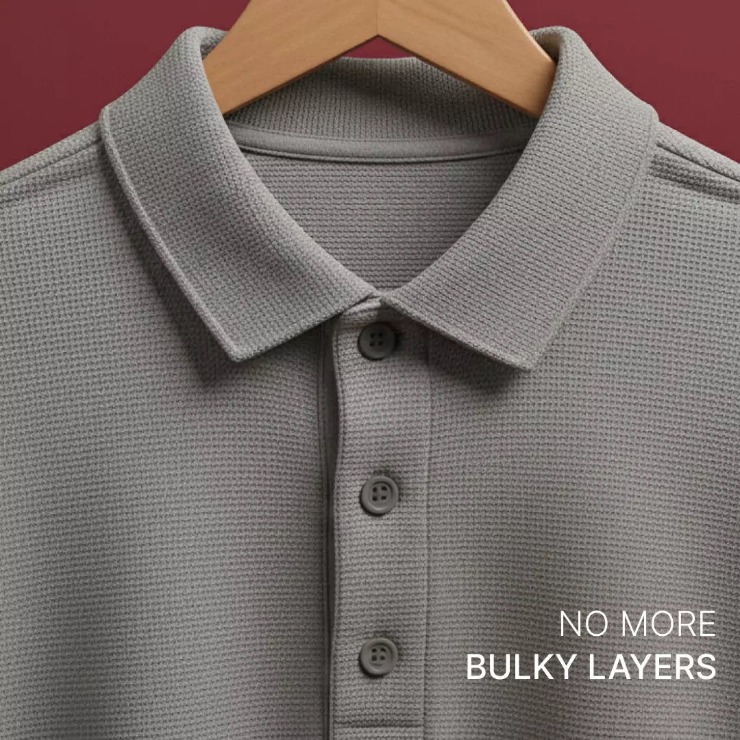 Autumn Pullover Shirt - Full Sleeves - Slate Grey
