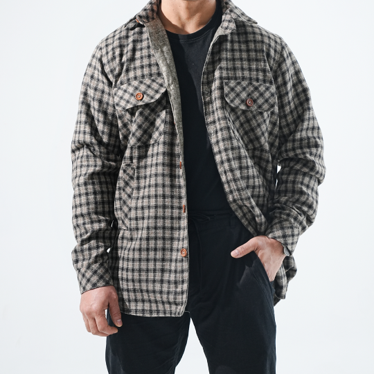 Shirt X Jacket- Dark Grey