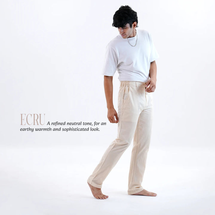 Ecru Pants