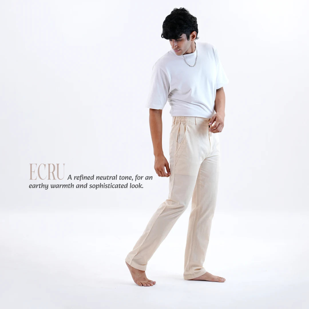 Ecru Pants