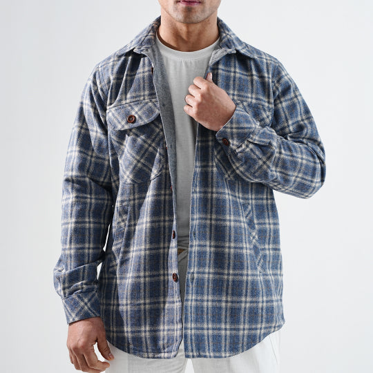 Shirt X Jacket-  Light Blue