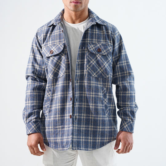 Shirt X Jacket-  Light Blue