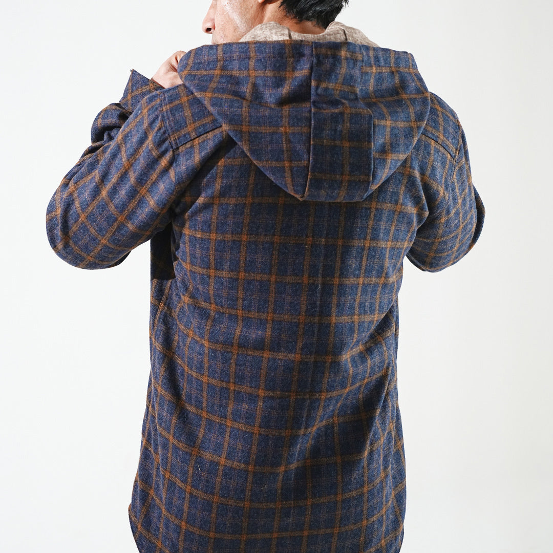 Shirt X Jacket- Navy blue