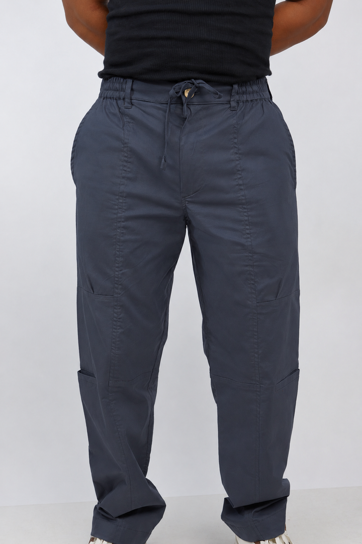 CHINOS X PYJAMAS -Navy 100% Cotton