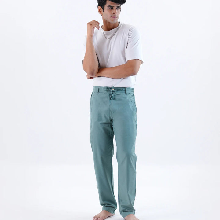 Turquoise Pants