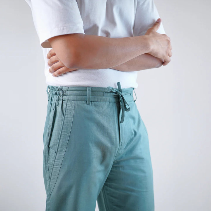 Turquoise Pants
