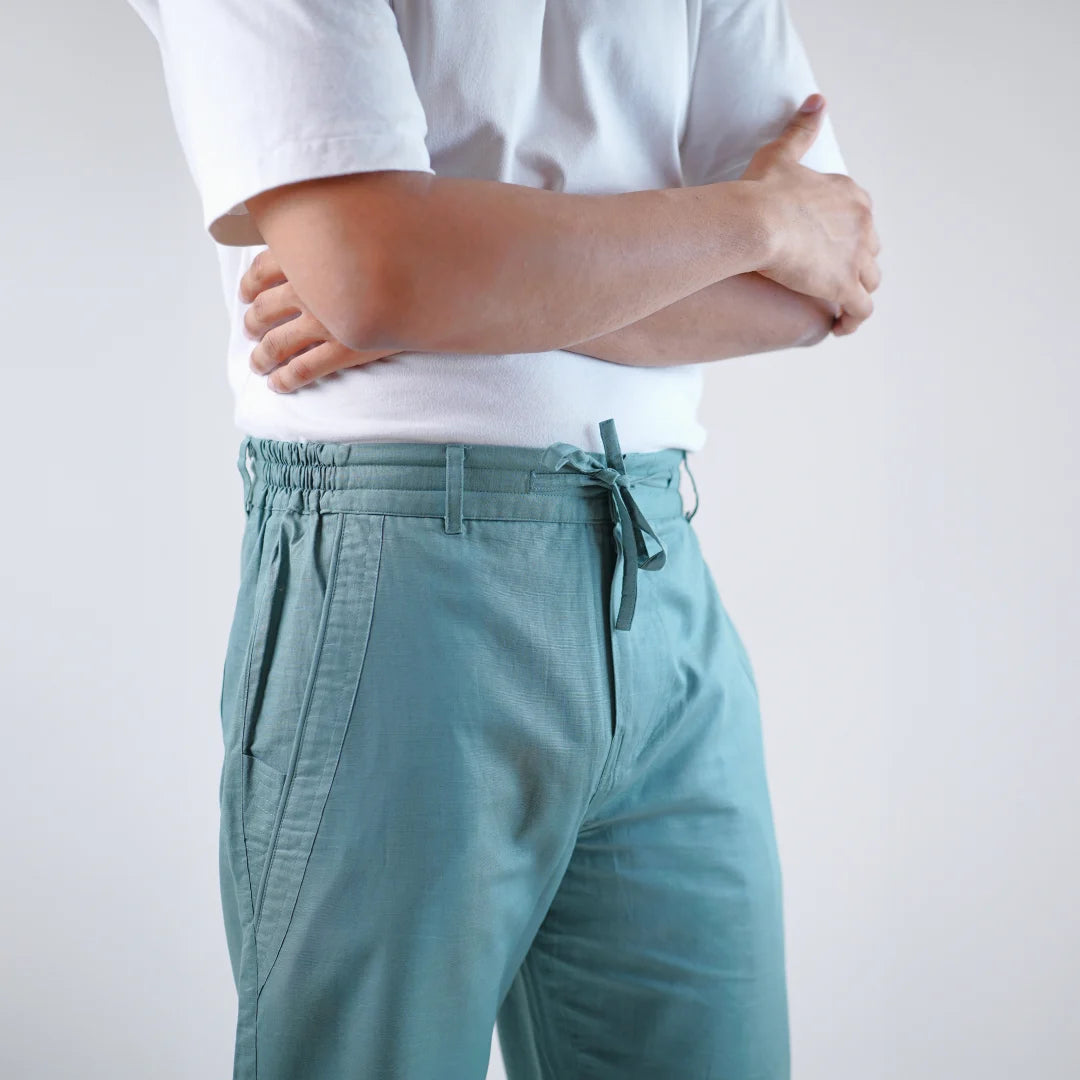 Turquoise Pants