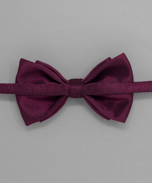 After 8 Purple Solid Bowtie