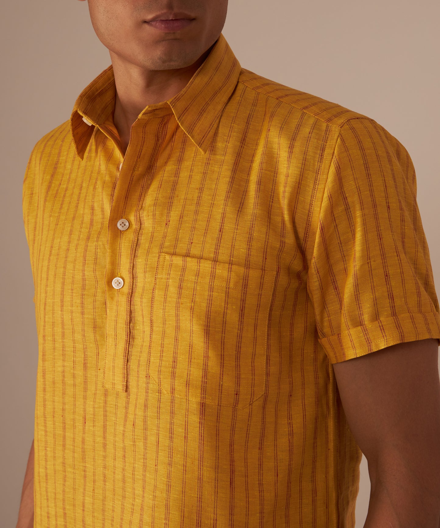 Canary Linen Shirt