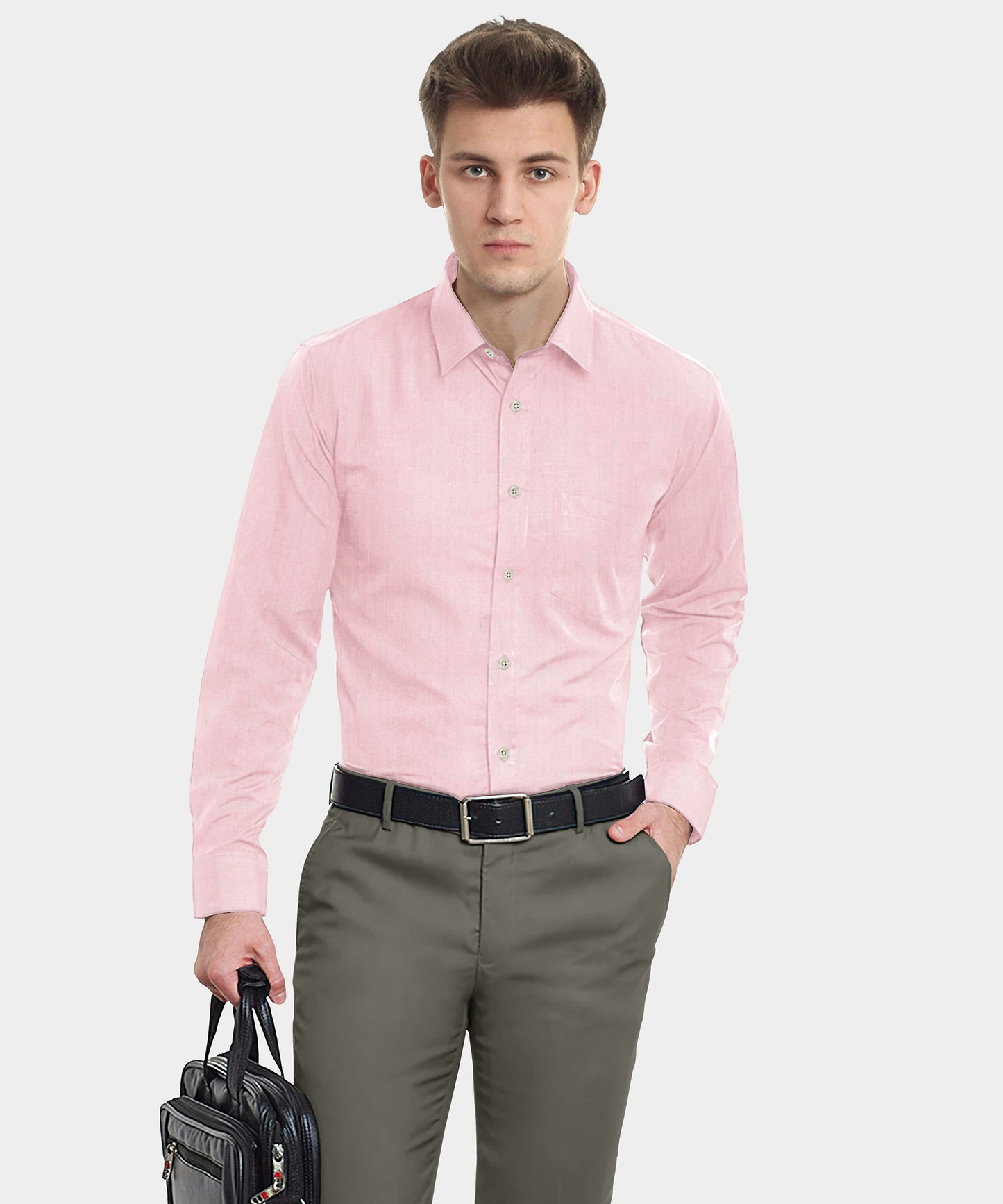Pink Giza Cotton Shirt