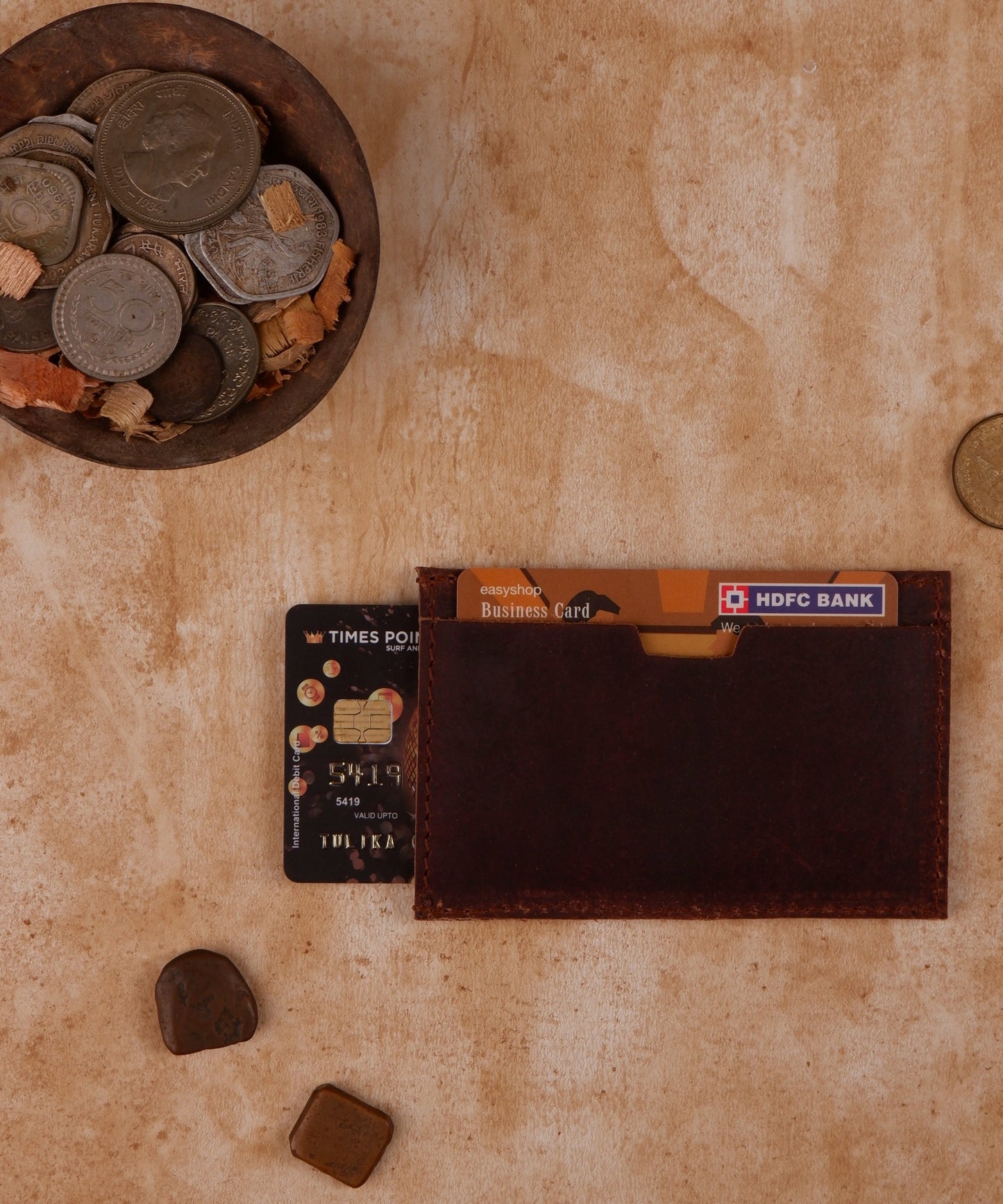 Ancient Card Mini Leather Wallet