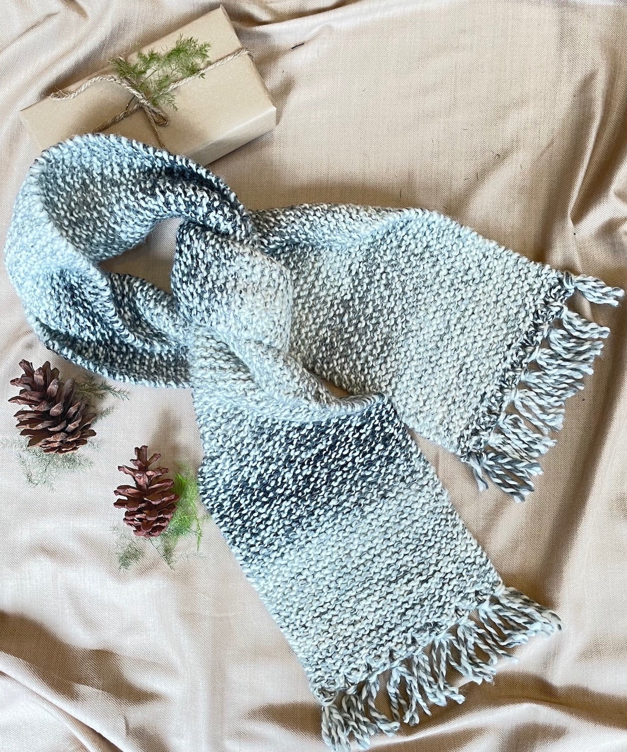 Knitted Scarf and Cap