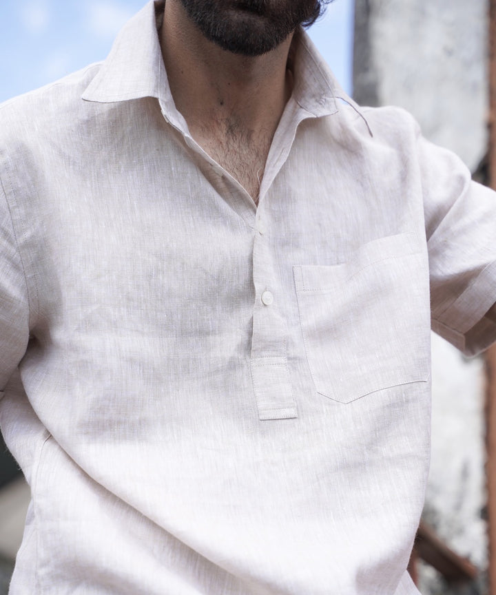 Natural Popover Shirt