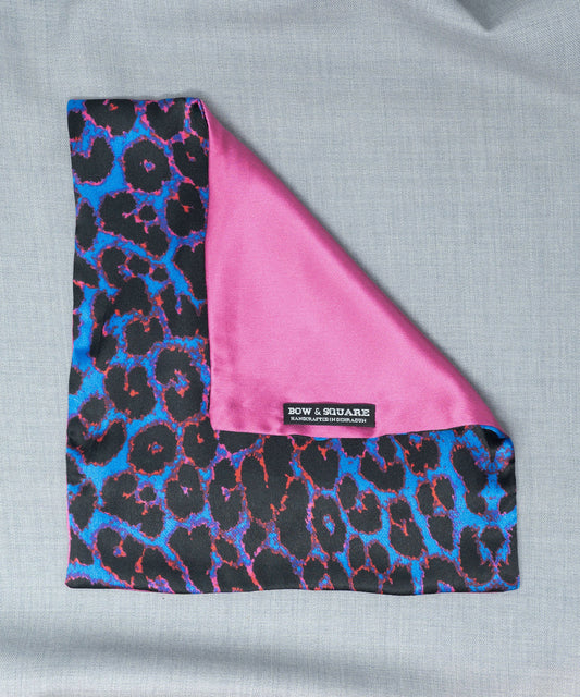 Sun & Sand Blue Pocket Square