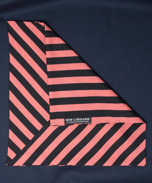 After 8 Pink Pocket Square