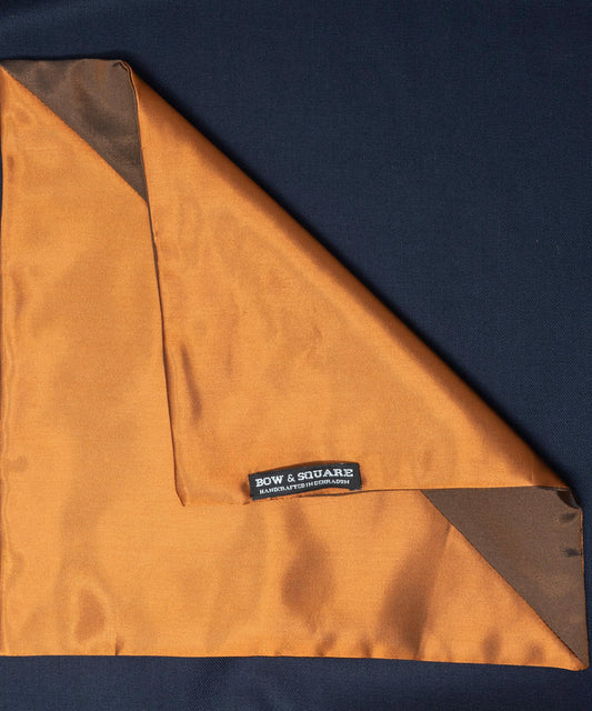 Sun & Sand Copper Brown Pocket Square